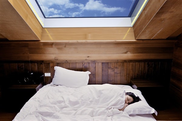 eco+ rooflight installed in loft
